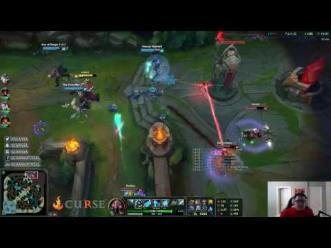 S6 Challenger Ranked Gameplay    Scarra as Jungle Mordekaiser vs Zac