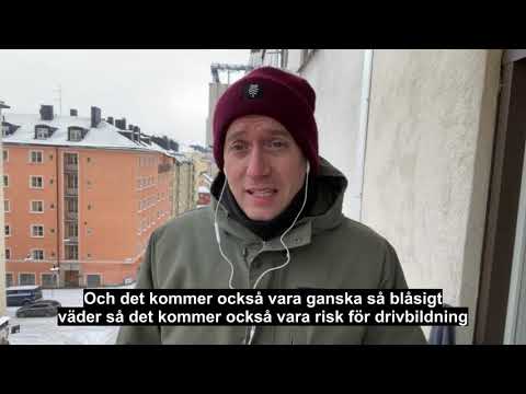 Stormen Evert drar in över Sverige: ”Riktigt stora snömängder på gång"