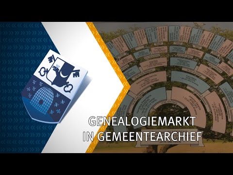 Genealogiemarkt in gemeentearchief - 24 mei 2016 - Peel en Maas TV Venray