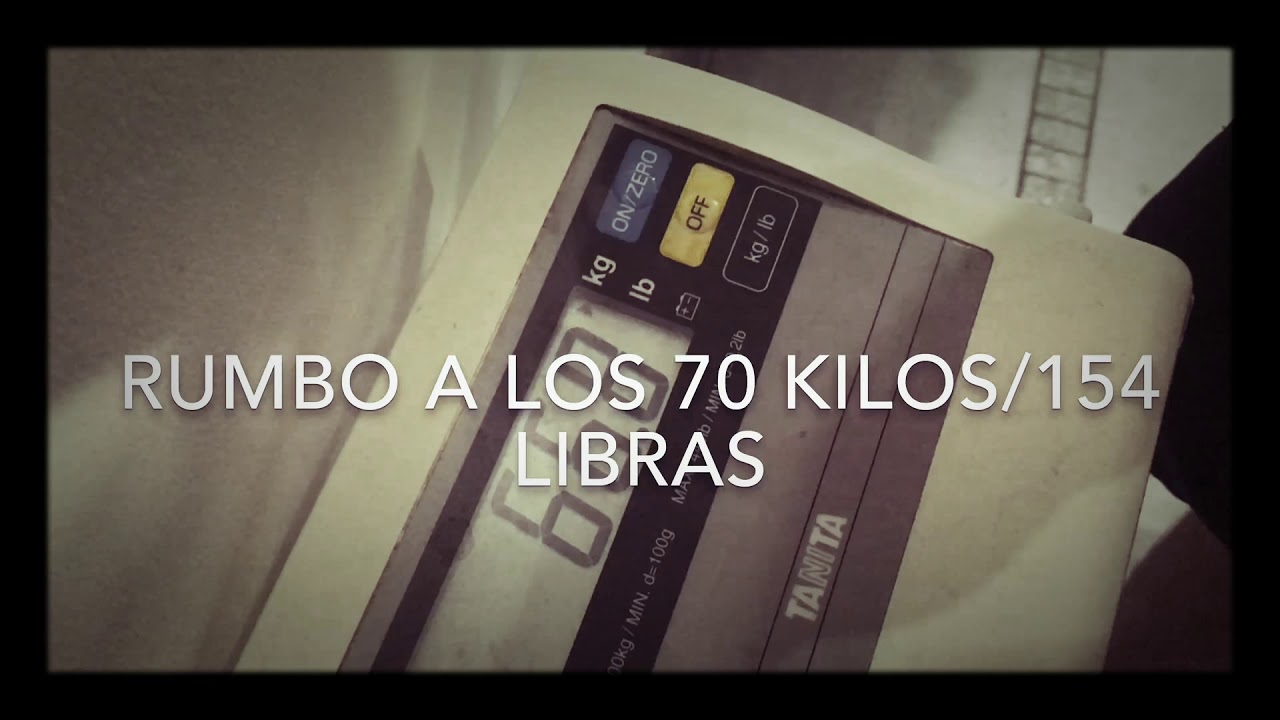 RUMBO A LOS 70 KILOS/ 154 LIBRAS | TRANSFORMACIÓN