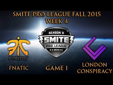SPL Fall Week 4 - Fnatic vs. London Conspiracy (Game 1)