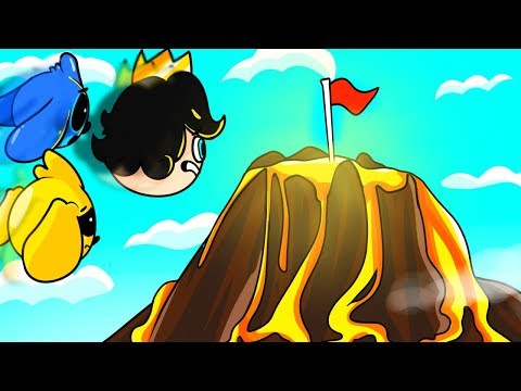 EL HOYO OCULTO EN EL VOLCÁN!! 🌋⛳ GOLF IT CON LOS COMPAS!!