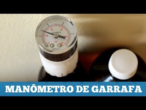 Como usar um Manômetro de Garrafa + Versão de Pobre