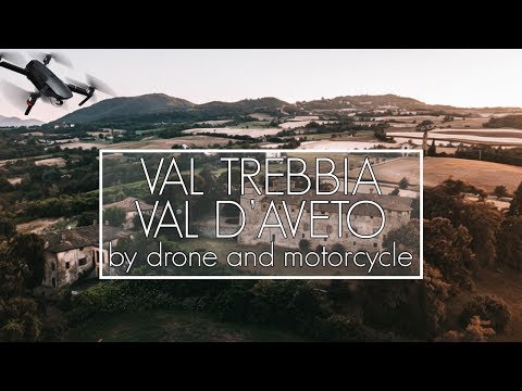 Val Trebbia and Val d'Aveto by Drone and Motorcycle | DroneRidersClub #003