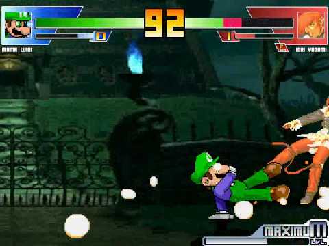 SS Mama Luigi MUGEN Ep.8 - Iori Yagami(ihoo1836)