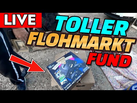 LIVE Flea Market Action - Found a little Sega treasure at a "clearance" market! Reselling