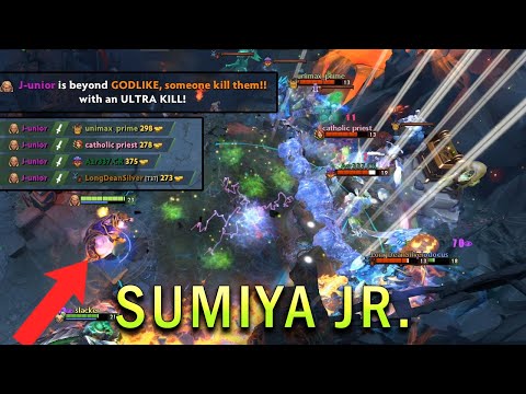 Sumiya Jr. Invoker Makes Windranger RAGEQUIT With 4 Man Combo | Dota 2 Gameplay