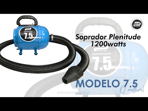 SOPRADOR PLENITUDE 7.5 DUAS VELOCIDADES 1200W - LARANJA