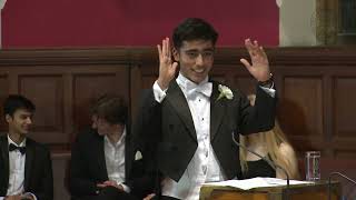 Ahmad Nawaz | We Should Do Whatever Necessary (1/8) | Oxford Union Debate