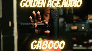 Video thumbnail for LAST CALL Golden Age Audio GA-8000 Tube Condenser Microphone by TrapBoiFuse561