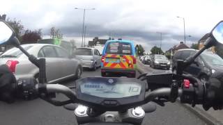 FILTERING ON A YAMAHA MT07| SONY AKA-CMH1 CHEST MOUNT