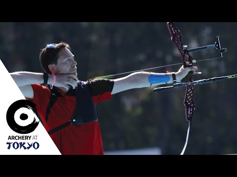 Archers at the Olympics shoot with recurve bows | #ArcheryatTokyo