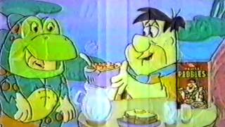 80s Ads: Post Fruity Pebbles Cocoa Pebbles Barney 