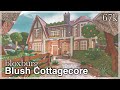 Bloxburg - Blush Cottagecore House Speedbuild (exterior)