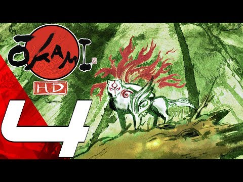 Okami HD - Gameplay Walkthrough Part 4 - Canine Warriors & Taka Pass [1080P 60FPS]