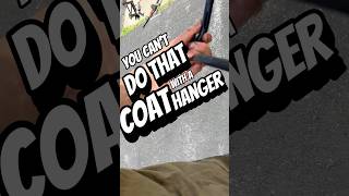 Anarchist Mechanic uses coat hangers to beat the system!