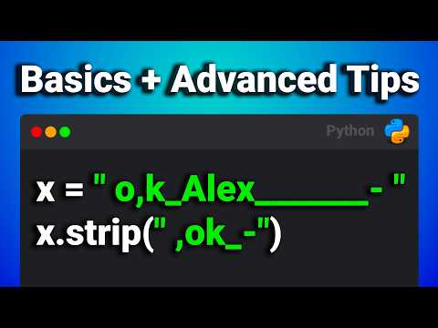 The Most Complete Tutorial On Python Strings Basics Advanced Tips