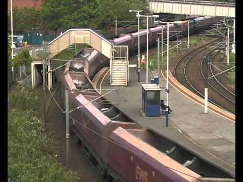 Late afternoon on the East Coast Main Line at Manors Newcastle 13th May 2014