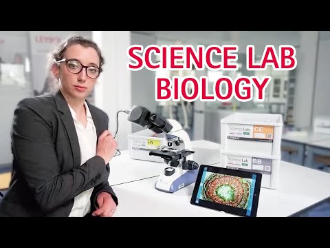 SCIENCE LAB BIOLOGY: Student experiments in biology with digital media