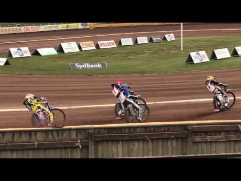 Heat 1 MSH Speedway. SPÆNDENDE 1. div match. Holsted, Brovst, Slangerup, Esbjerg 5. maj 2017