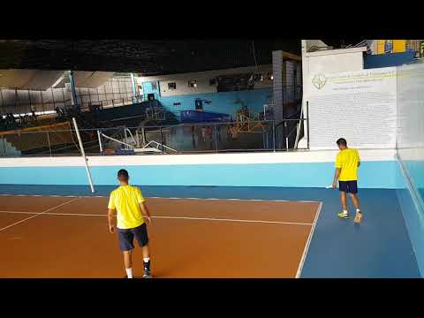 Torneio Peteca Dezembro de 2017   Final A   1º set   ponto Jefferson