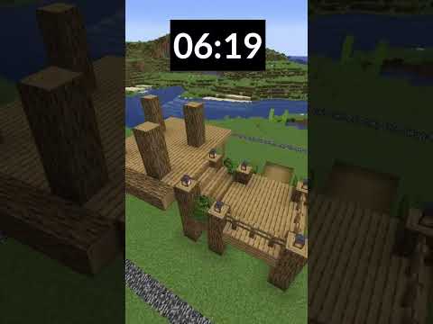 Minecraft Building Challenge: House Edition #shorts