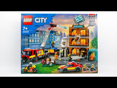 LEGO City 60321 Fire Brigade Speed Build