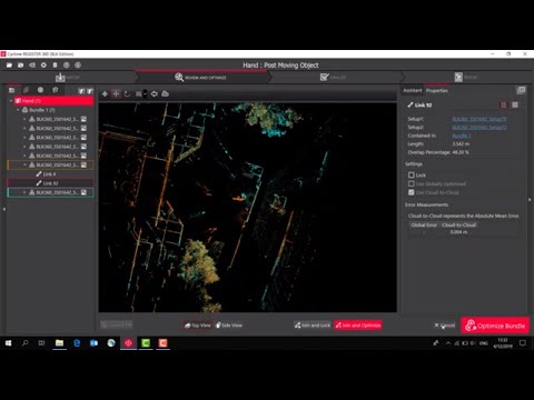 Joining scans in Cyclone REGISTER 360 (BLK Edition)