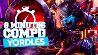 GUIDE DE LA COMPO 6 YORDLES  - 8 MINUTES COMPO TFT #5
