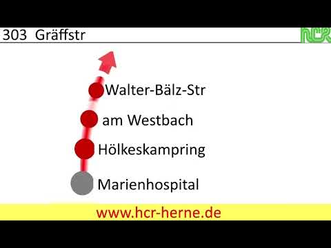 Haltstellen Ansagen Der Linie 303 Nach Gräff-Straße