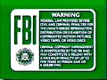 FBI Warning 1997 2000