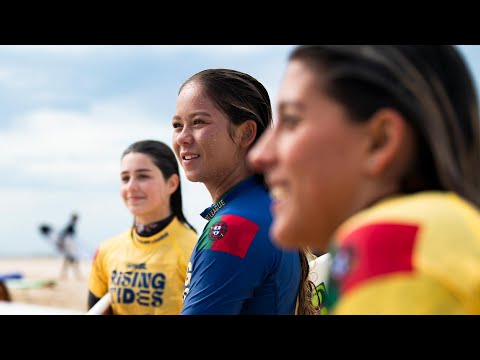 Up-and-coming Portuguese Surfers Take Over the Lineup w/ CT Stars and a Local Legend at Rising Tides