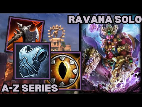 SO MUCH PAIN!! - Ravana A-Z Grandmasters Solo Smite