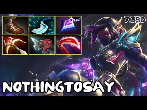 Templar Assassin Pos 1 | NothingToSay | 7.35d | Immortal Dota 2 Pro Plays
