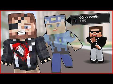KEREM KOMİSER GÖRÜNMEZ OLDU, MAFYAYI ÖLDÜRDÜ! 😱 - Minecraft