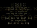 As days go by - Baby Bash