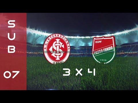 25/11/2017 - CAP Interno - SUB 07 / Internacional 3x4 Passo Fundo - FINAL