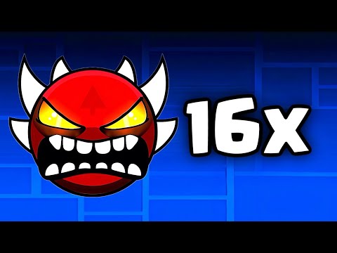 I Beat This Extreme Demon 16 Times...