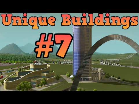 Cities Skylines Unlocking unique buildings - Ep 7 Opera house, Expo Center, Stadium