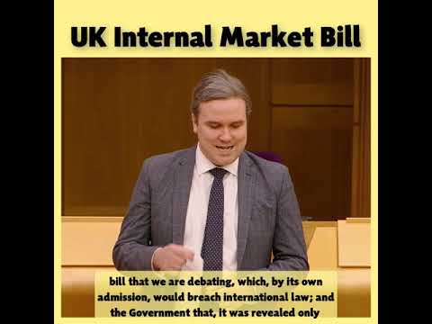 UK Internal Market Bill  speech -  7th October 2020
