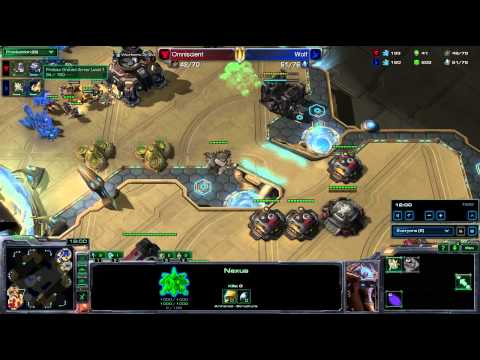 SeKo Starcraft - Omniscient vs Wolf - Gold League Amateur SC2 HOTS Replay