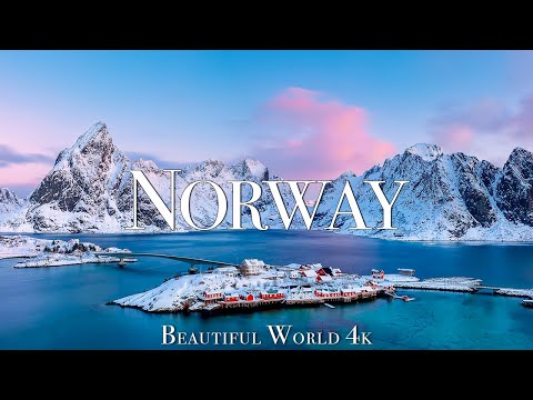 Norway 4K Winter Wonderland Film - Meditation Relaxing Music - Winter Scenery