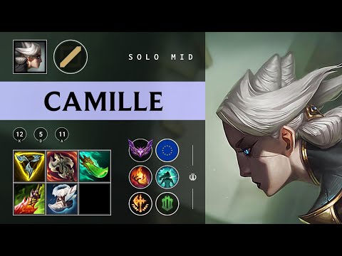Camille Mid vs Irelia - EUW Master Patch 25.22