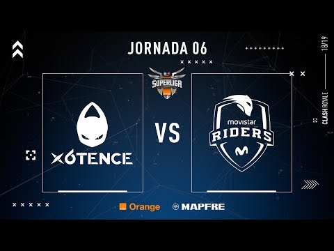 X6TENCE VS MOVISTAR RIDERS | SUPERLIGA ORANGE CLASH ROYALE | (Partido 3) JORNADA 6