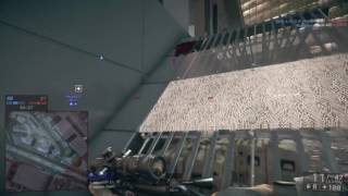 【BF4】女スナイパー　TDMで12キルストリーク（キル確定ノーカウント）