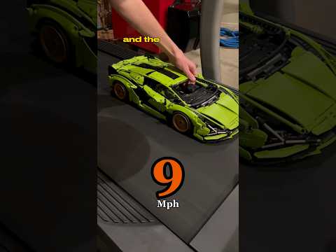 How Fast Can The Lego Technic Lamborghini Sian Really Go?