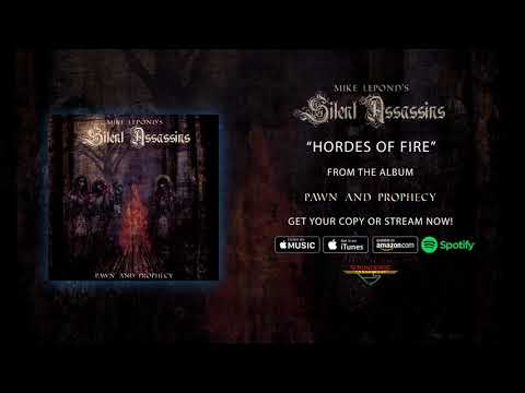 Mike Lepond's Silent Assassins - "Hordes Of Fire" (Official Audio)