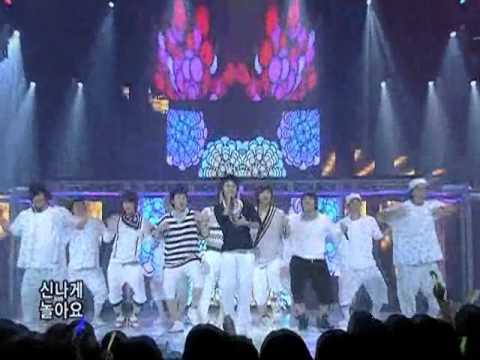 Superjuiorhappy - Pajama Party @SBS Inkigayo 인기가요 20080907