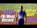 Adrian Kerr Soars to the TOP | Kingston College | OnDiRun/GC Foster Sprint Fest 100m