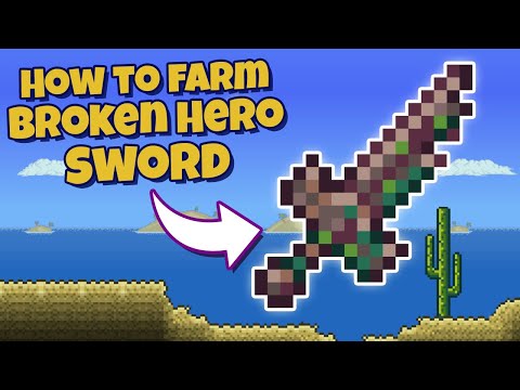 How to farm Broken Hero Sword in Terraria